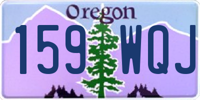 OR license plate 159WQJ