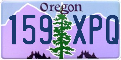 OR license plate 159XPQ