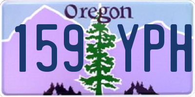 OR license plate 159YPH