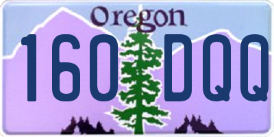 OR license plate 160DQQ