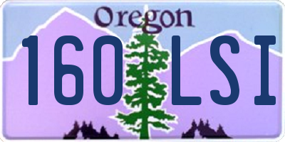OR license plate 160LSI