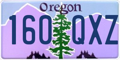 OR license plate 160QXZ