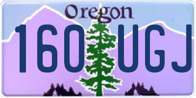 OR license plate 160UGJ