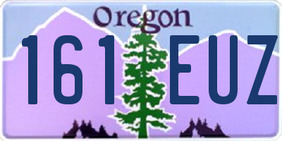 OR license plate 161EUZ