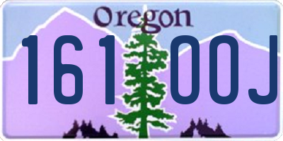 OR license plate 161OOJ
