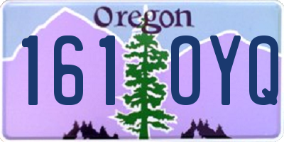 OR license plate 161OYQ