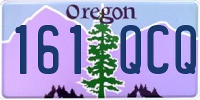 OR license plate 161QCQ