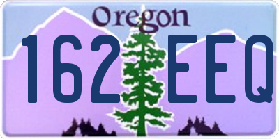 OR license plate 162EEQ