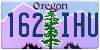 OR license plate 162IHU