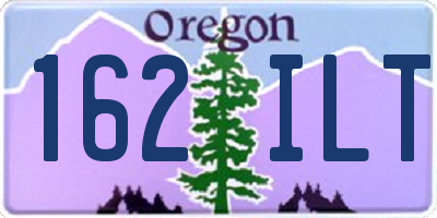 OR license plate 162ILT