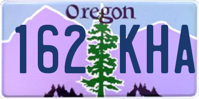 OR license plate 162KHA
