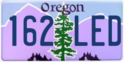 OR license plate 162LED