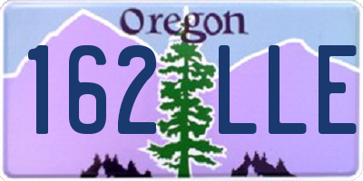 OR license plate 162LLE