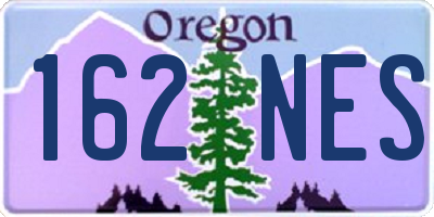 OR license plate 162NES