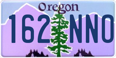 OR license plate 162NNO