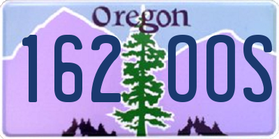 OR license plate 162OOS