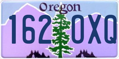 OR license plate 162OXQ