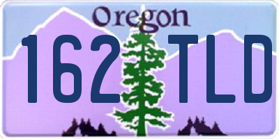 OR license plate 162TLD