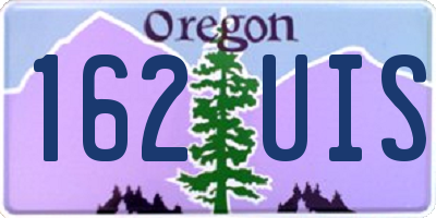 OR license plate 162UIS