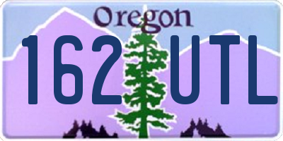 OR license plate 162UTL