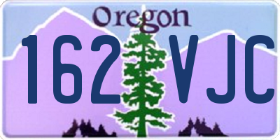 OR license plate 162VJC