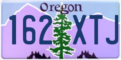 OR license plate 162XTJ