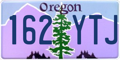 OR license plate 162YTJ