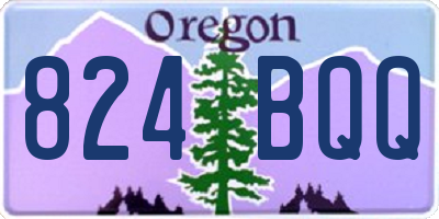 OR license plate 824BQQ