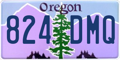 OR license plate 824DMQ