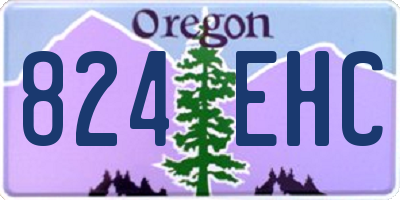 OR license plate 824EHC