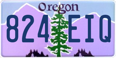 OR license plate 824EIQ