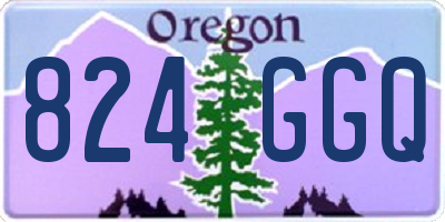 OR license plate 824GGQ