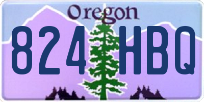 OR license plate 824HBQ