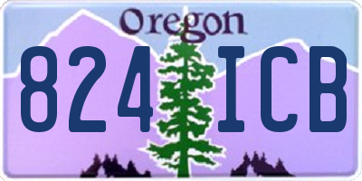 OR license plate 824ICB