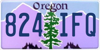 OR license plate 824IFQ
