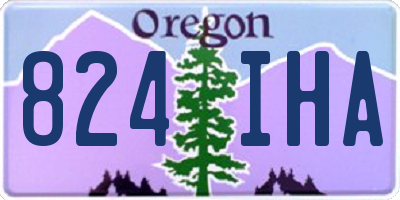 OR license plate 824IHA
