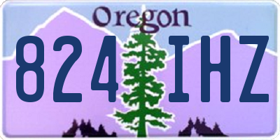 OR license plate 824IHZ