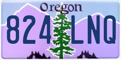 OR license plate 824LNQ