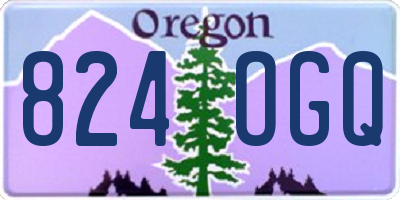 OR license plate 824OGQ