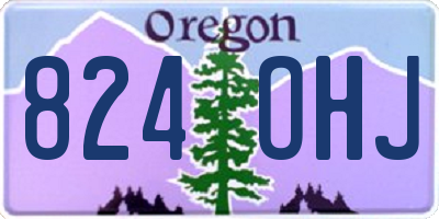 OR license plate 824OHJ