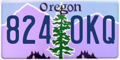 OR license plate 824OKQ