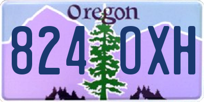 OR license plate 824OXH