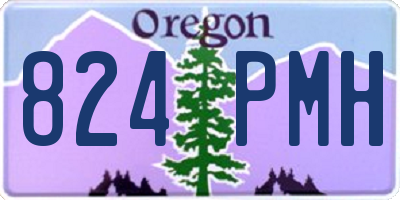 OR license plate 824PMH