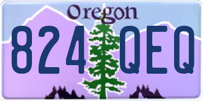OR license plate 824QEQ