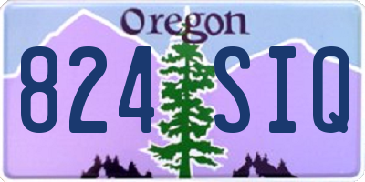 OR license plate 824SIQ