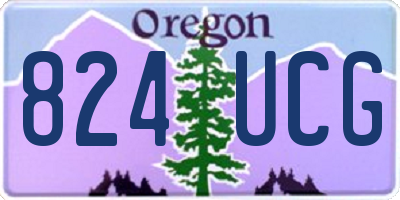 OR license plate 824UCG