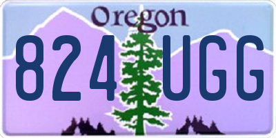 OR license plate 824UGG
