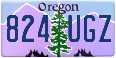 OR license plate 824UGZ