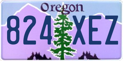 OR license plate 824XEZ