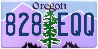 OR license plate 828EQQ